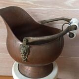 Cache pot en cuivre
