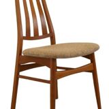 Set van 4 teak deense Vamdrup eetkamerstoelen 'Rudbol'