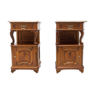 Paire de tables de chevet