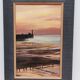 Table , HSP oil signed ACCL . seaside scenery , sunset