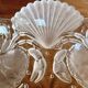 Mikasa crystal salad bowl with seashell and crab design
