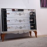 Commode miroir années 50-60