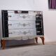 Commode miroir années 50-60