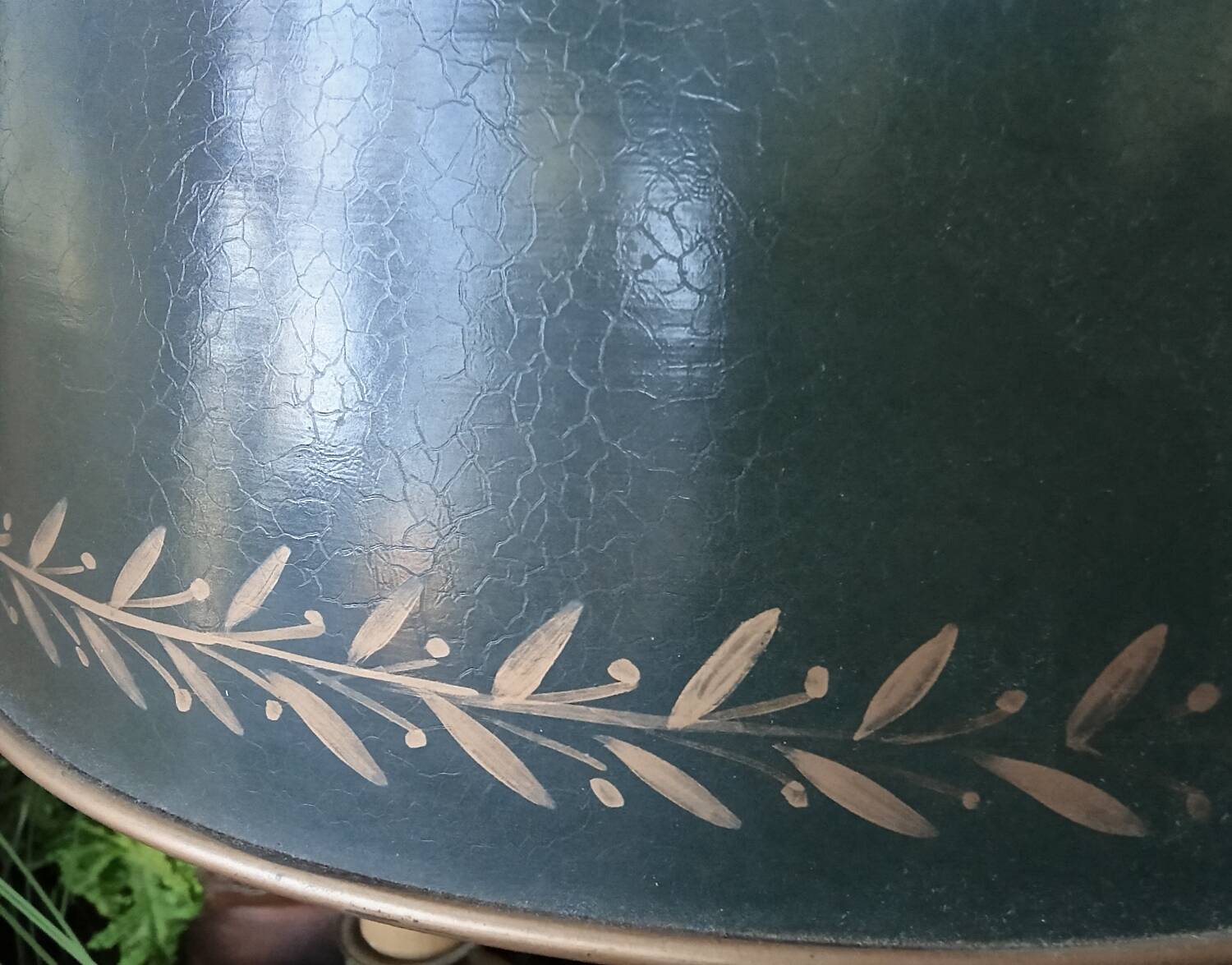 Old Empire style hot water bottle lamp