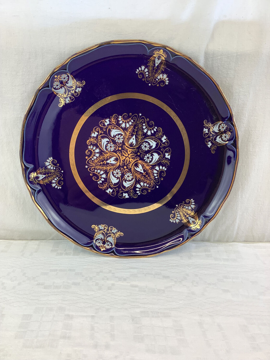 Antique French Porcelain Dish
