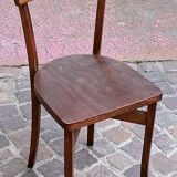 Brown beech bistro bar restaurant chair