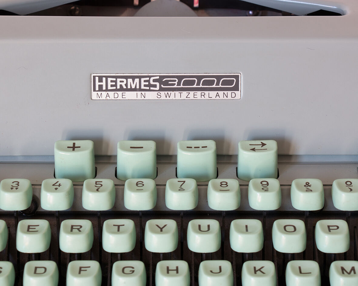 Hermes 3000 mint typewriter