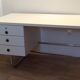 Bureau style bauhaus en formica des années 70