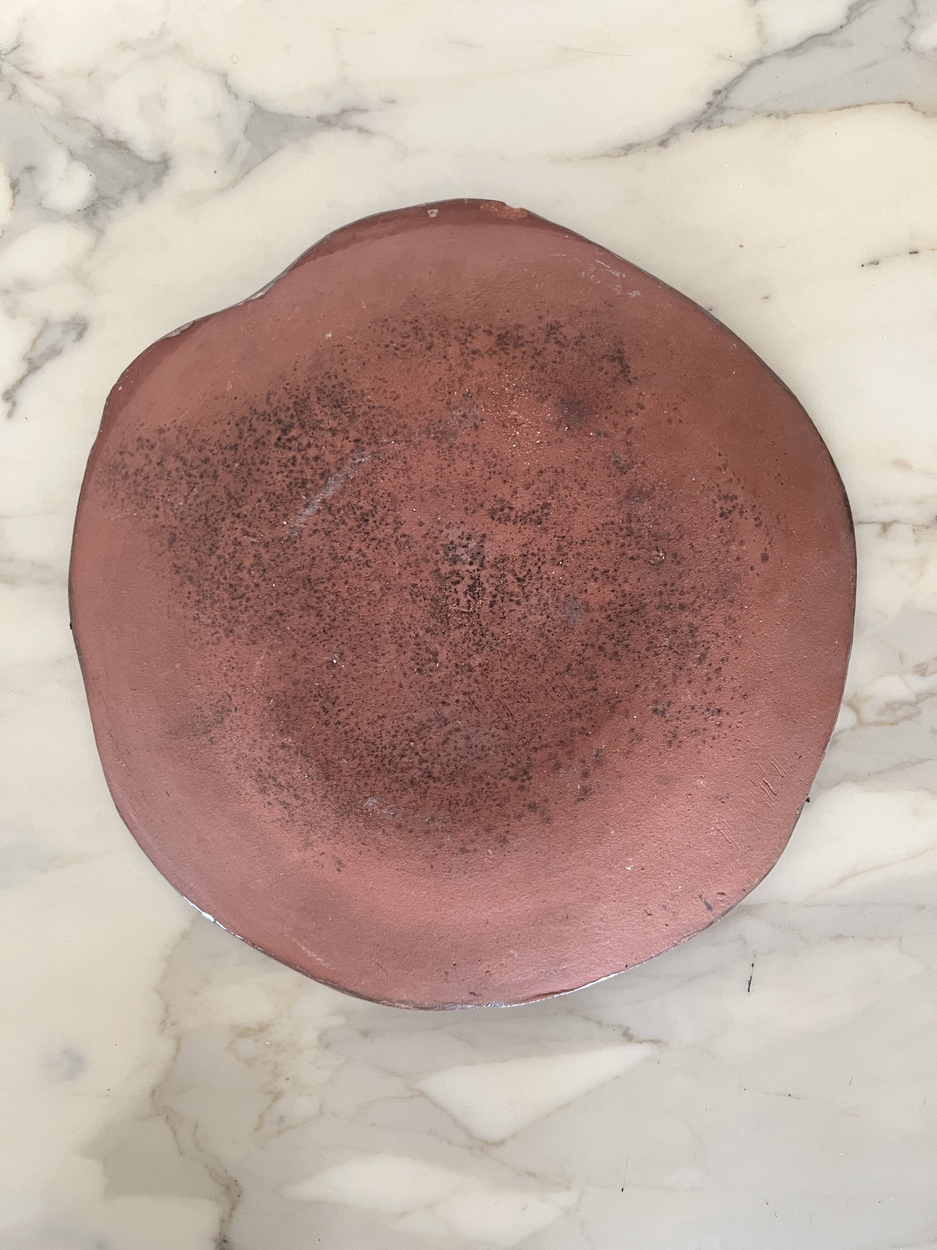 Scandinavian ceramic serving dish / salad bowl, 50s - 60s