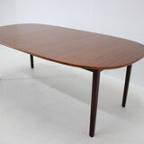 1960s Ole Wanscher Extendable Mahogany Dining Table by P. Jeppesen