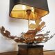 Brass lamp from the years 70/80