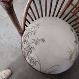 Vintage rattan garden furniture