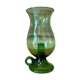 Green blown glass photophore