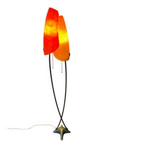 Lampe de sol en fibre