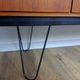 Scandinavian sideboard Fristho teak and metal