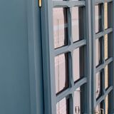 Parisian glass wardrobe vintage 1950