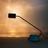 Functionalist geometrical desk lamp, France 1950s