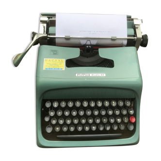 Olivetti typewriter
