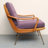 Fauteuil violet 1950
