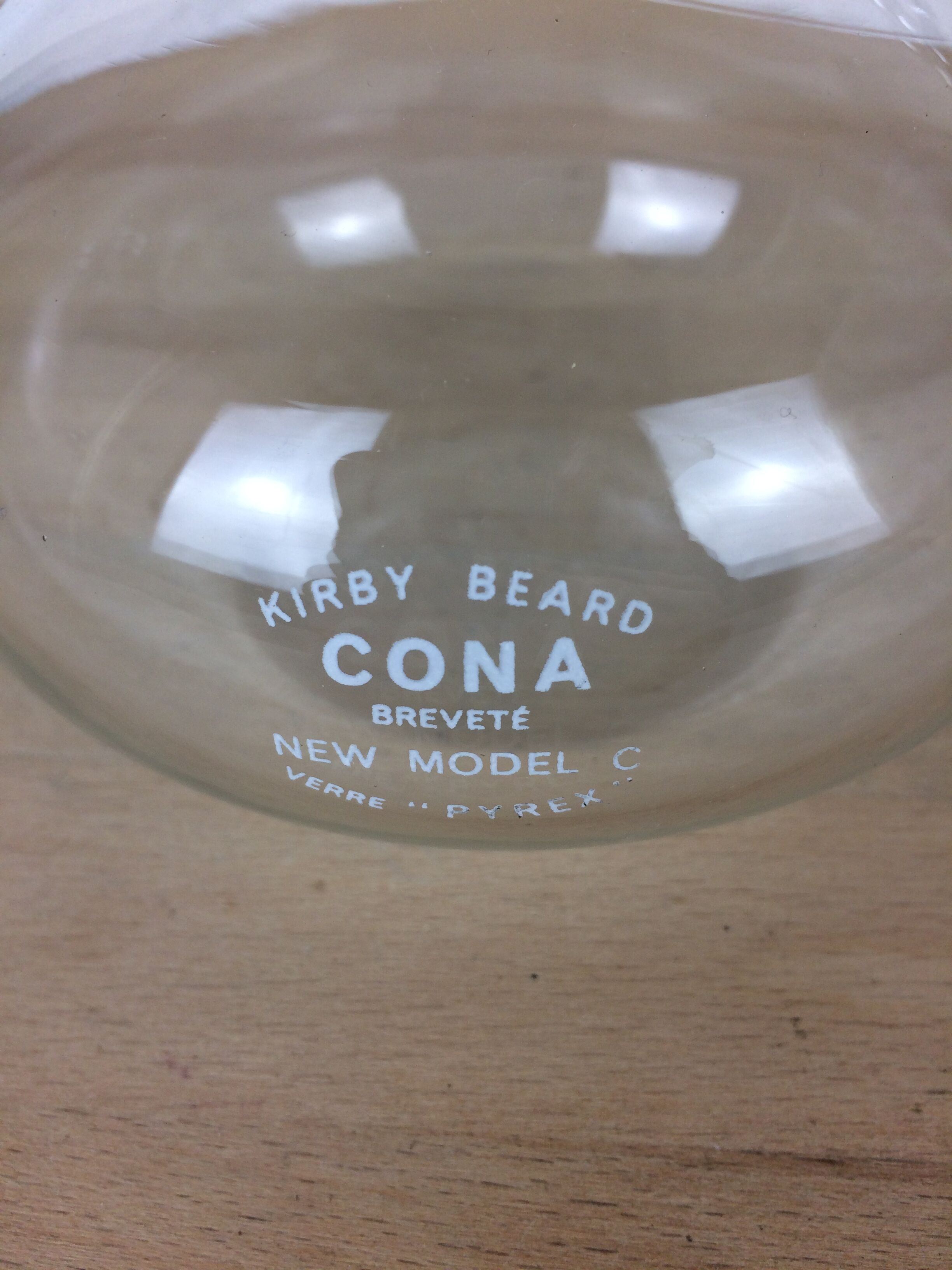 Cona Kirby Beard C vacuum coffee maker