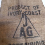 Bag 95x57cm coffee Ivory Coast jute