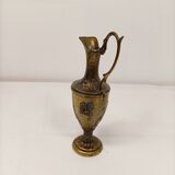Decorative ewer in gilded metal Baroque style - 22 cm Antique vase