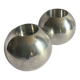 2 vintage aluminum spherical candle holders model Nässjö