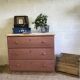Commode bois brut & cuivre