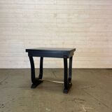 Table de jeux art deco avec plateau dépliant