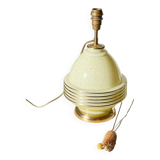 Pied de lampe verre de clichy