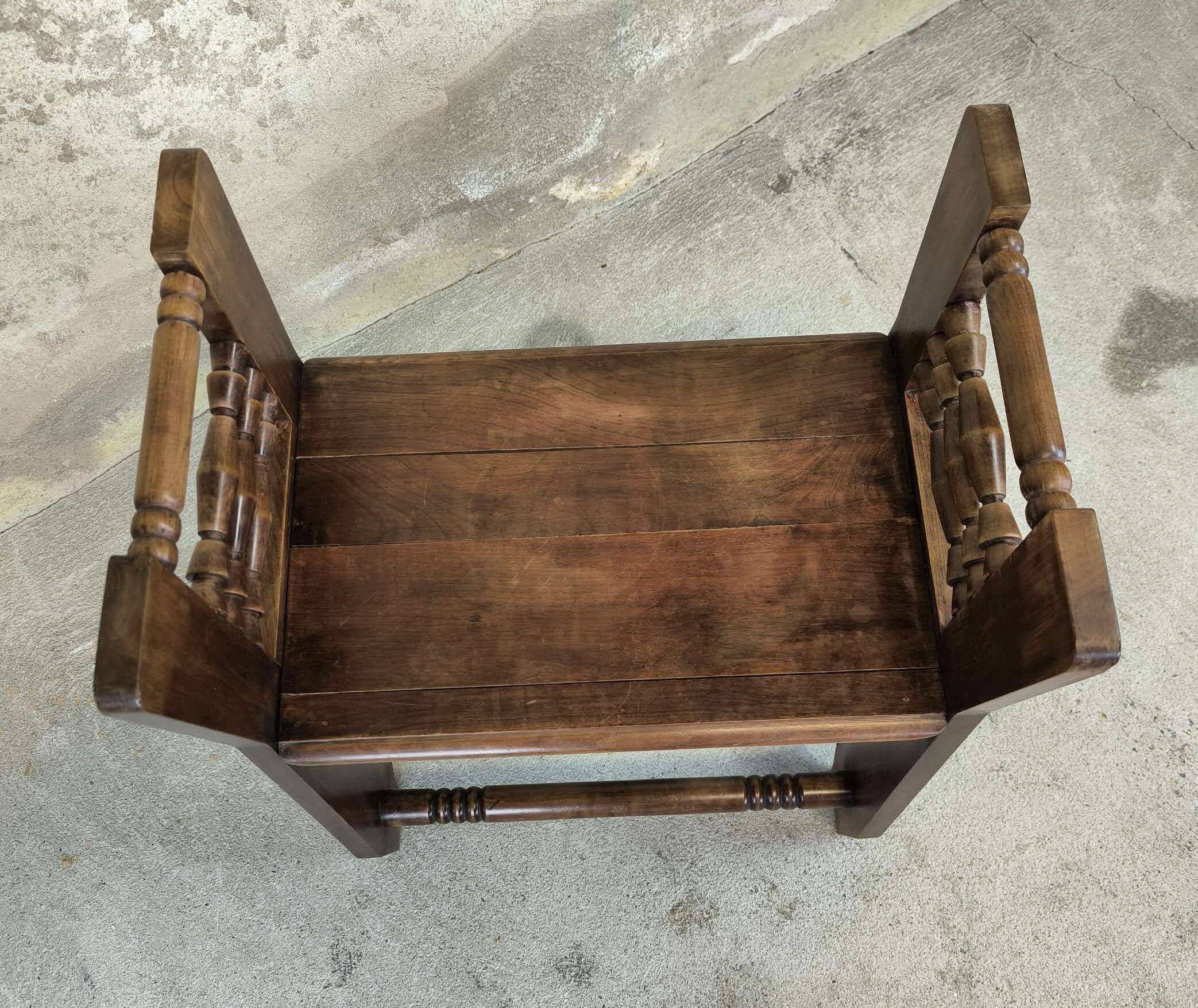 Vintage wooden stool