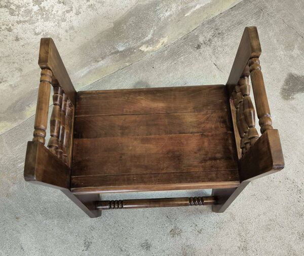 Tabouret bois vintage