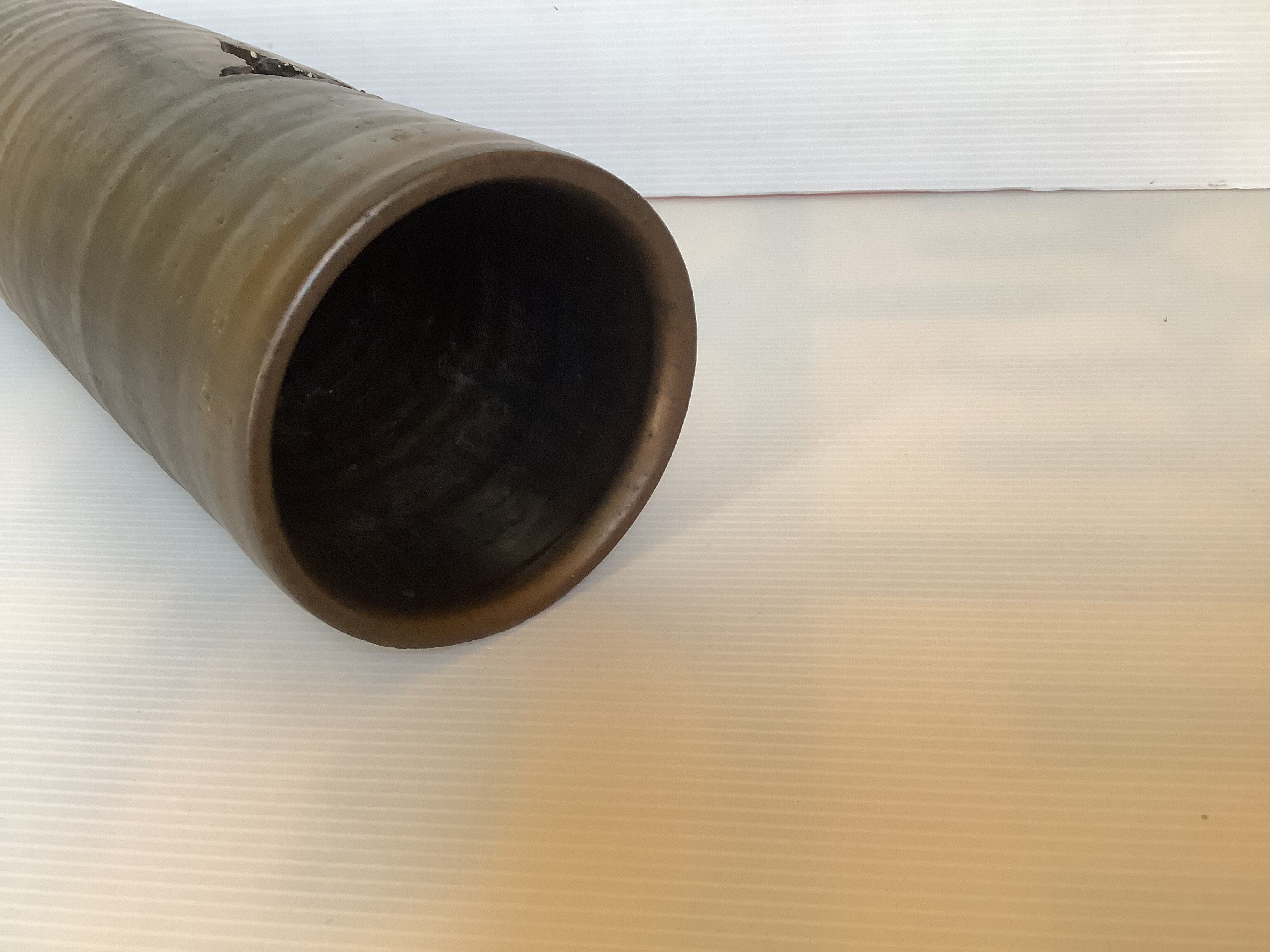 Mobach modernist ceramic roller vase