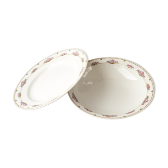 Duo de plats porcelaine de Limoges