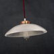 Suspension old striated glass