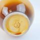 Ochre-orange ceramic jug signed under the base CP Claude Paci