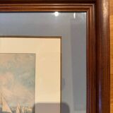 Old painting, Marine, signed and dated 1900