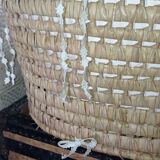 Vintage palm bassinet