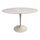 Marble round dining table, Eero Saarinen, Knoll International