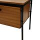 Meuble TV vintage petit format, placage teck, années 1960