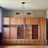Wall unit / bookcase Italian Luigi Bartolini 1960