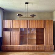 Wall unit / bookcase Italian Luigi Bartolini 1960