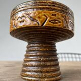 Bougeoir céramique hiéroglyphes