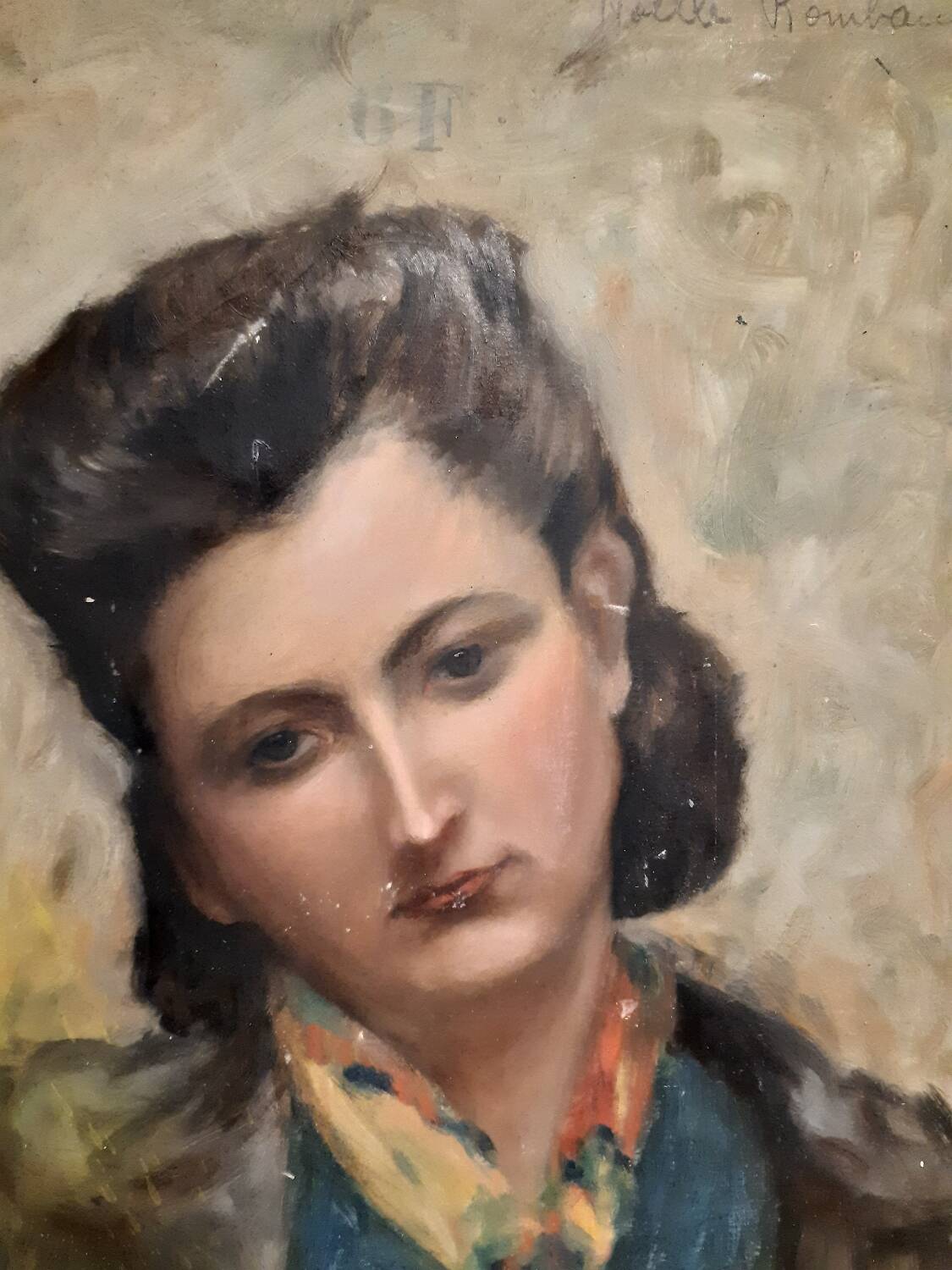 Tableau Portrait Femme
