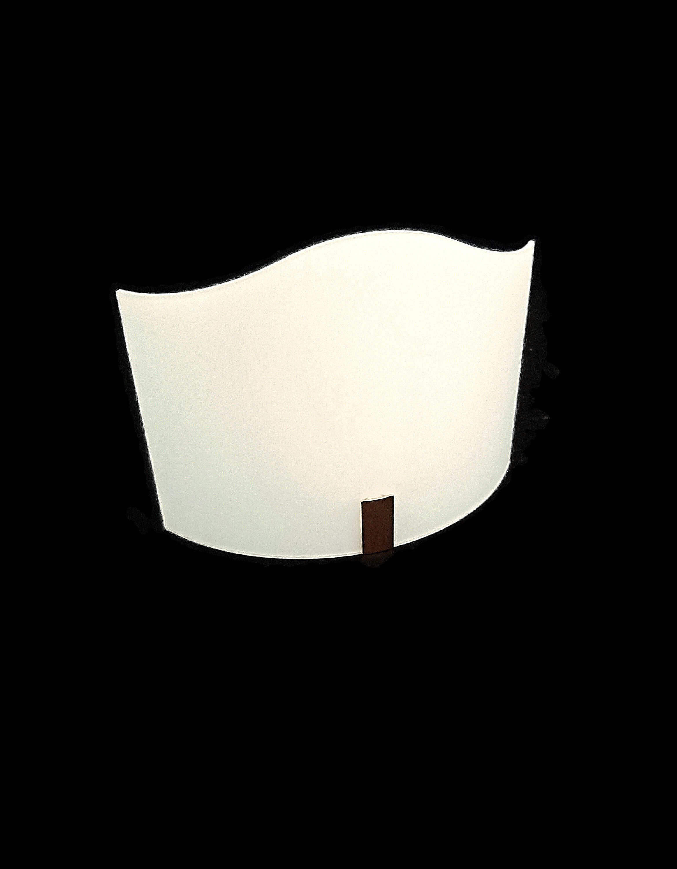 Pair of wall lamps by Murano