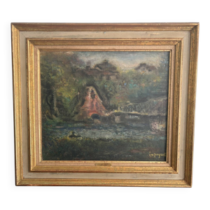 Peinture Tableau Huile - toile