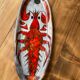 Plat céramique « homard » Vallauris Brunner