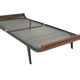 Vintage rest bed Auping Cleopatra bed metal teak dick Cordemeyer