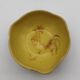 Ceramic bowl with rooster decoration signed
