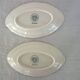 3 plates Villeroy & Boch model Burgenland red